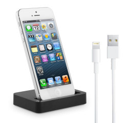 iPhone 5 Lightning Charge and Sync Dock with Lightning Cable - Black