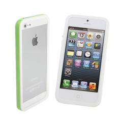 iPhone 5 Sandwich Bumper - Green & White