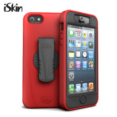 iSkin Tough Revo 360 For Apple iPhone 5 - Red