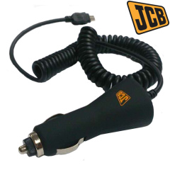 JCB Car Charger with Extra Long Micro USB Port For JCB Phones