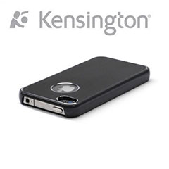 Kensington Aluminium Finish Case for iPhone 4S / 4 - Black