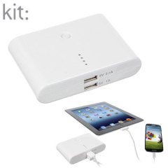 Kit: High Power 10400mAh Dual USB Emergency Charger