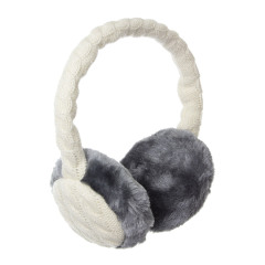 KitSound Audio Earmuff Headphones - Cream
