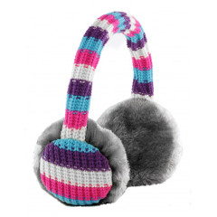 KitSound Audio Earmuff Headphones - Stripes