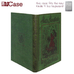 KleverCase Book Cover Case for Amazon Kindle - Alice in Wonderland