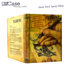 KleverCase Book Kindle Touch Case - On Her Majesty's Secret Service