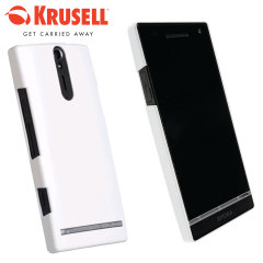 Krusell ColorCover Case For Sony Xperia S - White