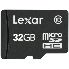 Lexar 32GB Micro SDHC Memory Card - Class 10
