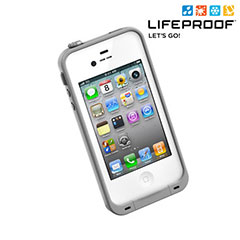 LifeProof Indestructible Case For iPhone 4S / 4 - White