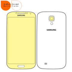Martin Fields Overlay Screen Protector - Samsung Galaxy S4