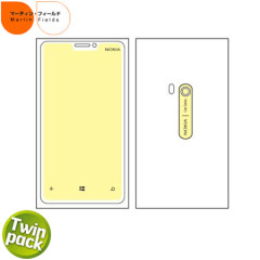 Martin Fields Overlay Screen Protector Twin Pack - Nokia Lumia 920