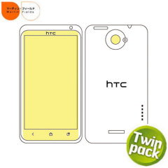 Martin Fields Screen Protector Twin Pack - HTC One X / XL