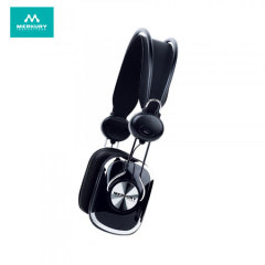 Merkury Retro Stereo Headphones - Black