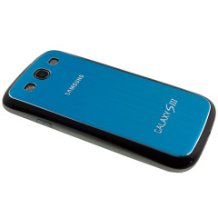 Metal Replacement Back for Samsung Galaxy S3 - Blue