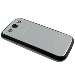 Metal Replacement Back for Samsung Galaxy S3 - Silver