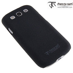 Metal-Slim Protective Case For Samsung Galaxy S3 - Graphite