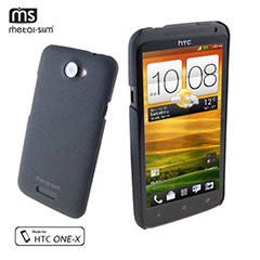 Metal-Slim UV Protective Case for HTC One X - Graphite