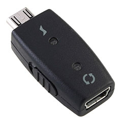 Mini USB To Micro USB Adapter With On / Off Switch