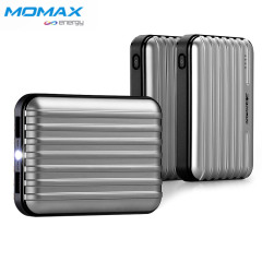Momax iPower Go+ External Battery Pack 11200mAh - Silver