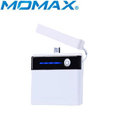 Momax Portable Battery Charger 1200mAh - Micro USB - White