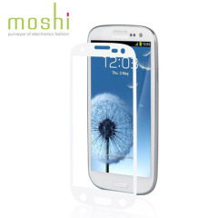 Moshi iVisor Anti Glare Screen Protector for Samsung Galaxy S3 - White
