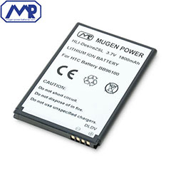 Mugen HTC Desire Z/Mozart Extended Battery  - 1800mAh