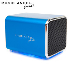 Music Angel Friendz Portable Stereo Speaker - Blue