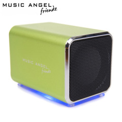 Music Angel Friendz Portable Stereo Speaker - Green