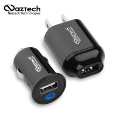 Naztech N100 1000mAh Compact Vehicle & Travel USB Charging Kit (US)