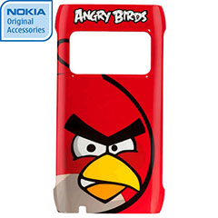 Nokia CC-5000 Angry Birds Hard Cover for N8 - Red Bird