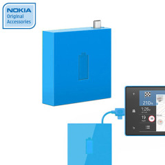 Nokia Universal Portable Micro USB Charger DC-18 - Cyan