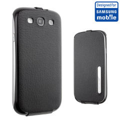 Official Samsung Galaxy S3 Flip Case - Black