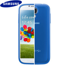Official Samsung Galaxy S4 Protective Hard Case Cover Plus - Light Blue