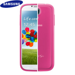 Official Samsung Galaxy S4 Protective Hard Case Cover Plus - Pink
