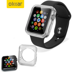 Olixar Soft Protective Apple Watch Series 2 / 1 Case - 42mm - Clear