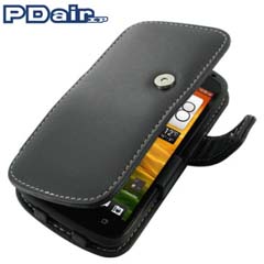 PDair Leather Book Case - HTC One S