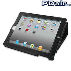 PDair Leather Book Case - iPad 2