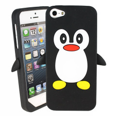 Penguin Silicone Case for iPhone 5