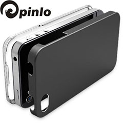 Pinlo United Aluminium Case for iPhone 4S / 4 - Titanium Grey