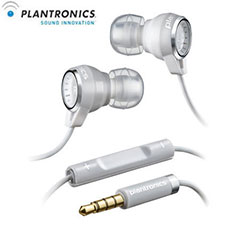 Plantronics BackBeat 216 Stereo Headphones with Mic - White