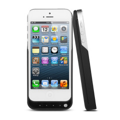 Power Jacket Case 2000mAh for iPhone 5 - Black