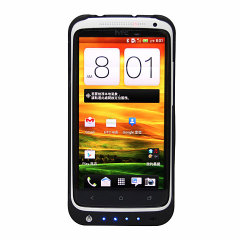Power Jacket Case 2200mAh for HTC One X - Black