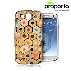 Proporta Hard Case for Samsung Galaxy S3 - Pencils