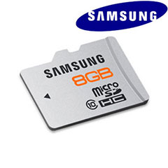 Samsung 8GB Plus C10 Micro SD Card