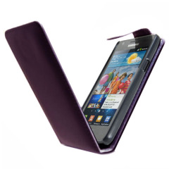 Samsung Galaxy S2 Flip Case - Purple