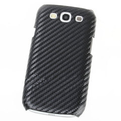 Samsung Galaxy S3 Twilled Back Case Black