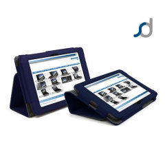 SD Stand and Type Case for Kindle Fire HD - Blue