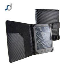 SD TabletWear Carbon Fibre Style Case for Amazon Kindle - Black