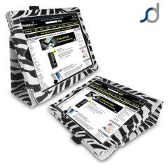 SD Tabletwear Smart Cover Style Case for iPad 4 / 3 / 2 - Zebra