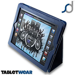 SD TabletWear Stand and Type iPad 4 / 3 / 2 Case  - Blue